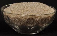 hulled white sesame seeds indian oil seeds - product's photo