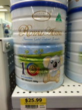 royal ausnz australian made baby milk powder toddler formula - product's photo