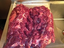 frozen halal donkey meat - product's photo