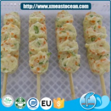 2017 high quality japan fried squid&vegetable surimi cake halal frozen - product's photo