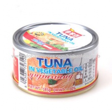 canned tuna chunk in soybean oil - product's photo