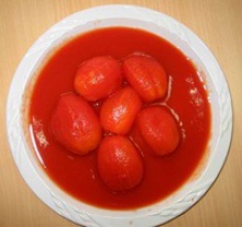 canned whole peeled tomato - product's photo
