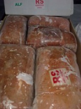 frozen boneless buffalo meat - product's photo