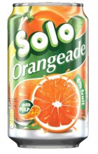 soft drink solo orangeade can 0.33 l - product's photo