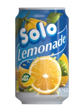 soft drink solo lemonade can 0.33 l - product's photo