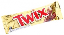 twix chocolate bar 55g - product's photo