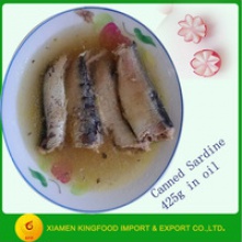 425g canned sardines in oil morocco can manufacturers - product's photo