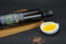flaxseed oil vegetable cooking oil - product's photo