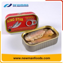 vegetable oil preservation process china nice canned sardine fish - product's photo