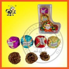 christmas' peanut chocolate ball candy - product's photo