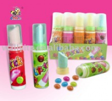 lipstick candy with chocolate bean - product's photo