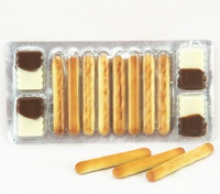 chocolate with biscuit bar - product's photo