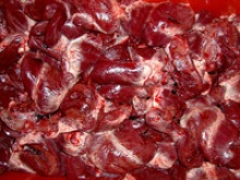 pork hearts frozen - product's photo