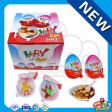 similar kinder surprise chocolate happy eggs with toy inside - product's photo