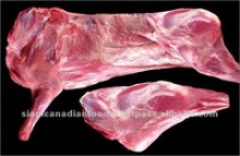 whole headed bone-in skin-off frozen lamb mutton - product's photo