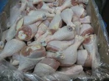 halal frozen chicken thighs - product's photo