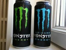 monster energy drinks - product's photo