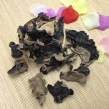 non-washed dried white black mushroom fungus - product's photo