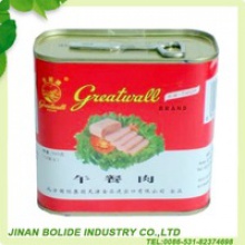 halal canned pork luncheon meat - product's photo