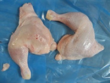 grade a -chicken leg quarter - product's photo