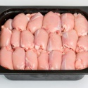 frozen halal chicken thigh meat - product's photo