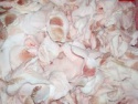 frozen iberian pork back fat, 4cm +, skin on, rind on - product's photo