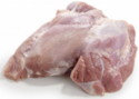 frozen turkey meat boneless skinless leg - product's photo