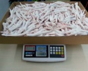 /unprocessed halal chicken feet and paws - product's photo
