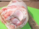 frozen pork front feet - product's photo