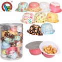 new colorful flowers chocolate cup - product's photo