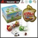 apple chocolate surprise egg with toy, apple chocolate toy egg - product's photo