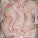 fresh frozen chicken leg quarter - product's photo