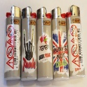 brand new bic mini lighters lot of 5 lighters mix collection original  - product's photo