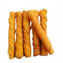 smoked porkhide roll with filling premium natural dog food - product's photo