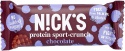 nicks protein sport crunch chocolate, no added sugar, gluten free - product's photo