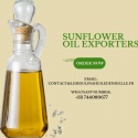 refined sunflower oil for exports - product's photo