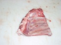 frozen pork riblets - product's photo
