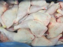 frozen chicken leg quarters - product's photo