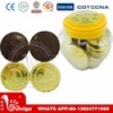 gold coin chocolate in jar - product's photo