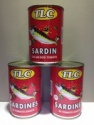 canned sardine in tomato sauce - product's photo