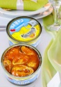 canned saury in tomato sauce - product's photo