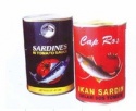 canned red mackerel in oil - product's photo