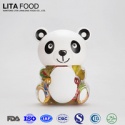 lovely panda pudding jar fruit juice - product's photo