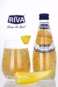 basil seed drink with mango flavor glass bottled - product's photo
