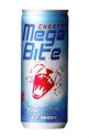 cheetah mega bite carbonated energy drink ( icy berry ) - product's photo