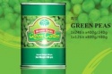 canned green peas canadian green peas canned food - product's photo