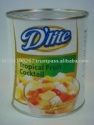 canned tropical fruit cocktail - product's photo