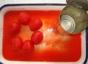 canned peeled tomato in syrup - product's photo