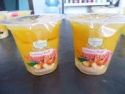 8oz fruit cup in light syrup-peach - product's photo