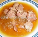 halal canned stewed beef meat - product's photo
